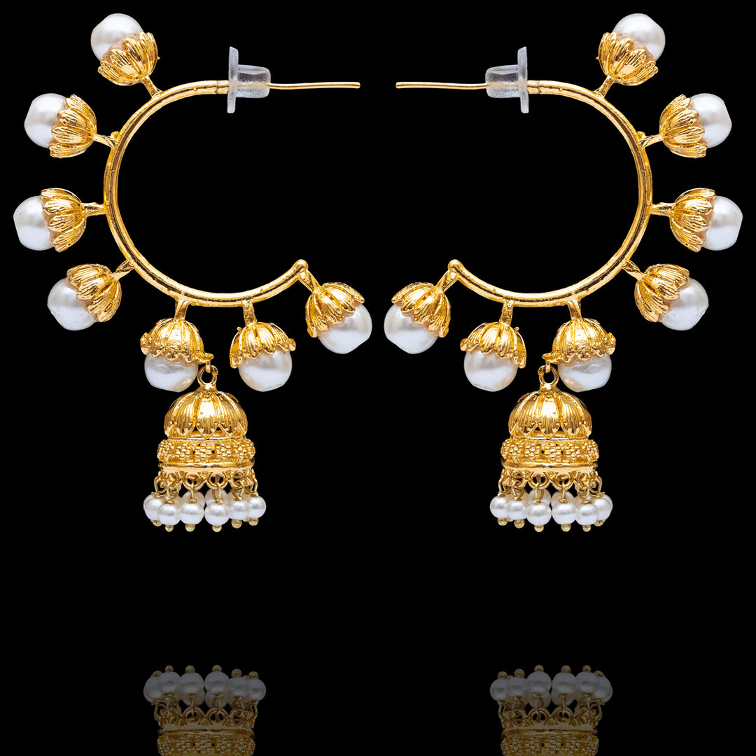 Aruna Earrings - Gold