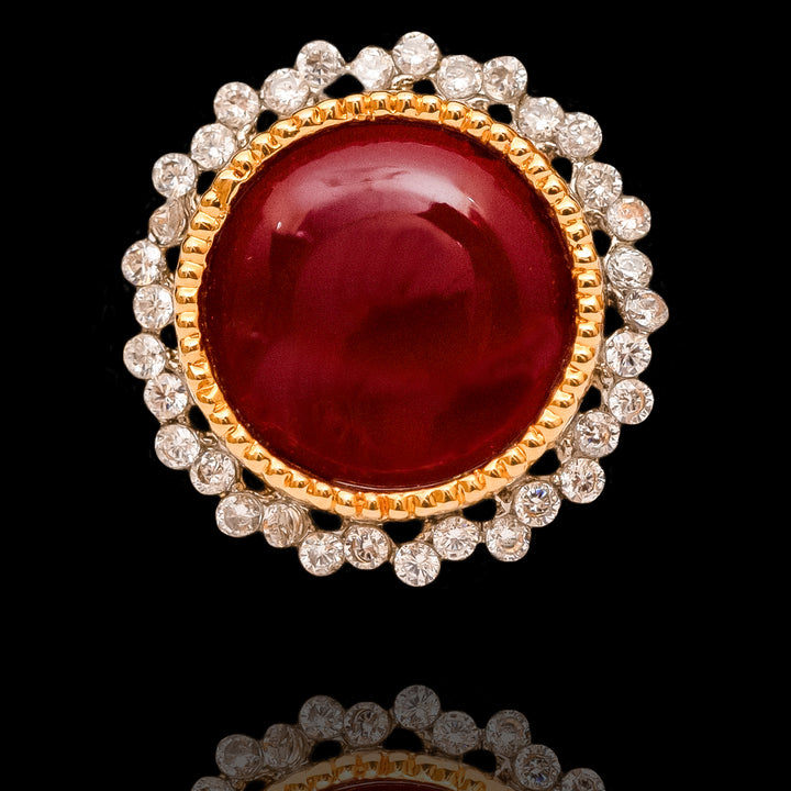 Sanya Ring - Maroon