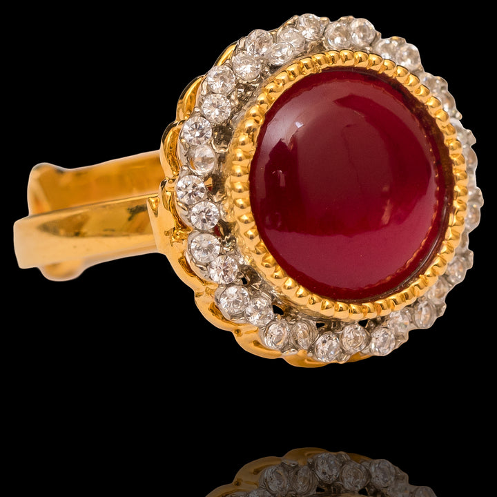 Sanya Ring - Maroon