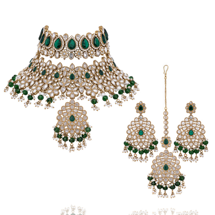 Damini Set - Emerald