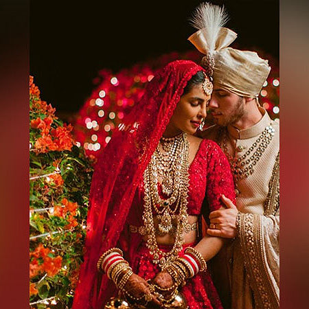 Priyanka's Wedding Look