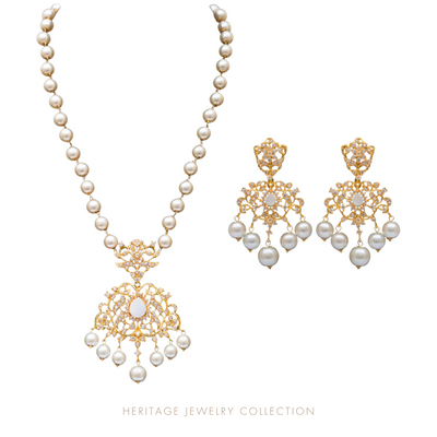 Falisha Set - Mother of Pearl Stones