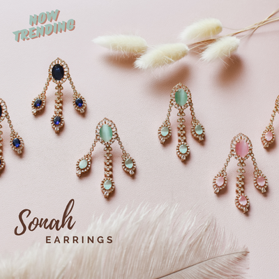 Sonah Earrings - Available in 3 Colors