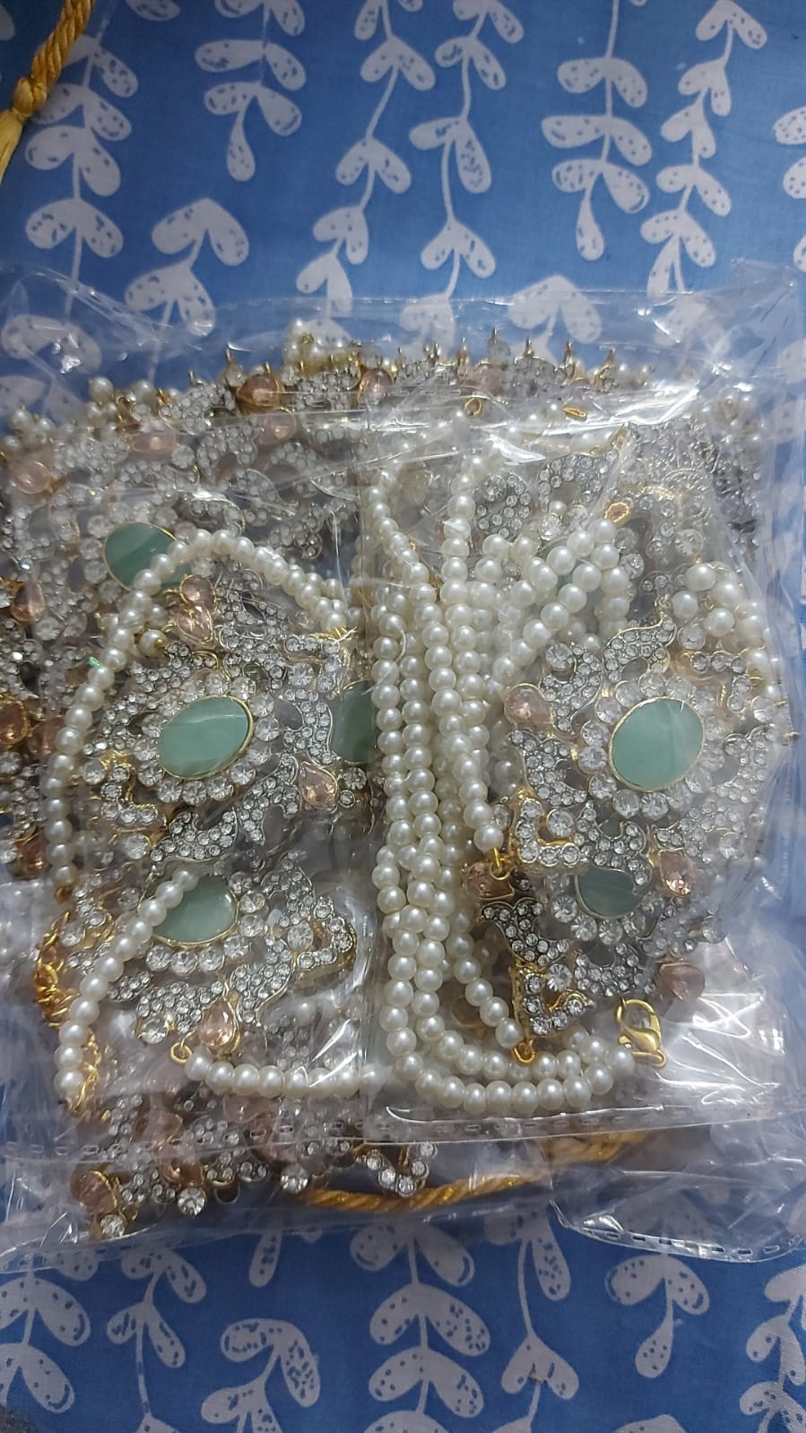 Custom Order-Shahzeen Set (mint green)