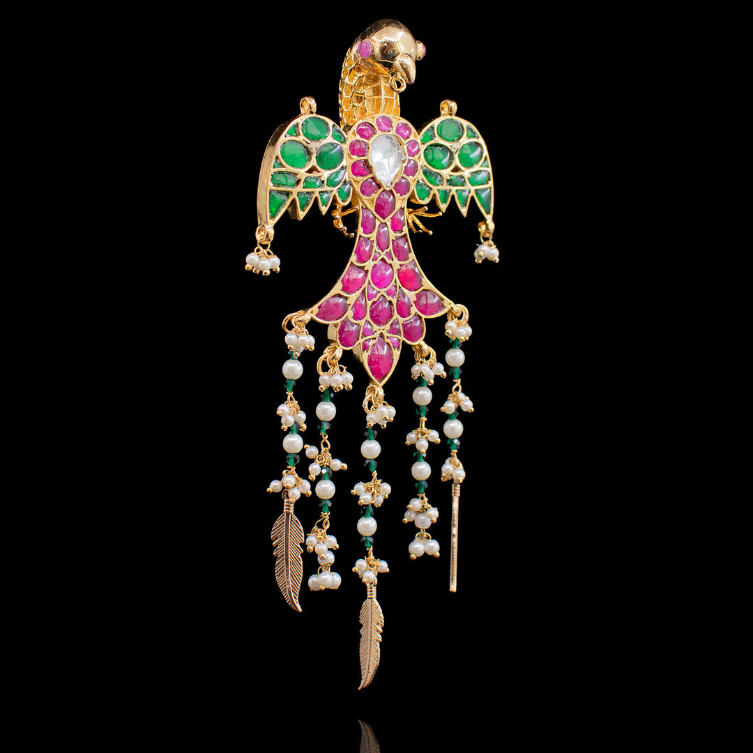 Peacock Brooch